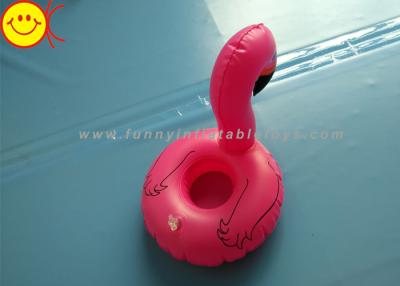 China A associação inflável do flamingo do divertimento do flutuador da associação brinca o suporte de copo para festas na piscina, tempo do banho à venda