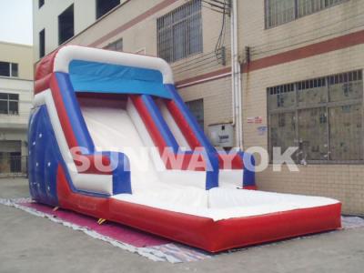 China Big backyard inflatable water slide , blow up water slides For inflatable aqua park for sale