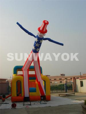 China UV Resistance Crazy Inflatable Arm Waving Balloon Man With 2 years warranty for sale