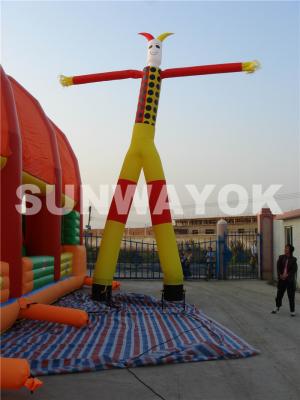 China Bailarín inflable de nylon ignífugo del cielo del aire para hacer publicidad de la certificación sin plomo en venta