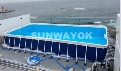 China Portable Framed Swimming Pools for sale