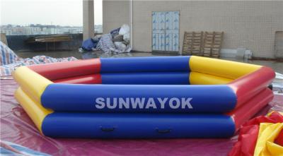 China Durable PVC Inflatable Swimming Pools With  0.9mm Or 0.6mm Material for sale