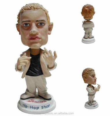 China Shake Human Head Cartoon Maker Europe Miniature Statue Toy for sale