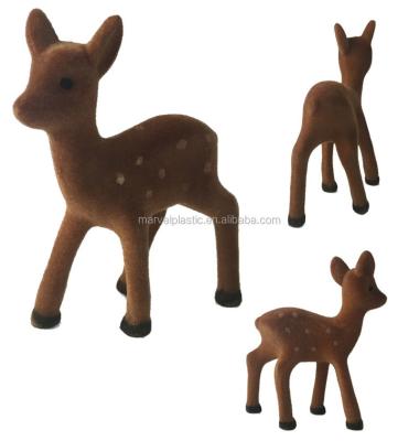 China PVC Eco Friendly Plastic Deer Miniature Toy Animal for sale