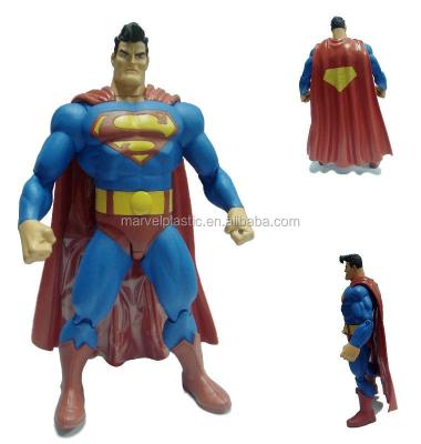 China Cartoon Toy Plastic Toy Superman Figure Action Number for sale