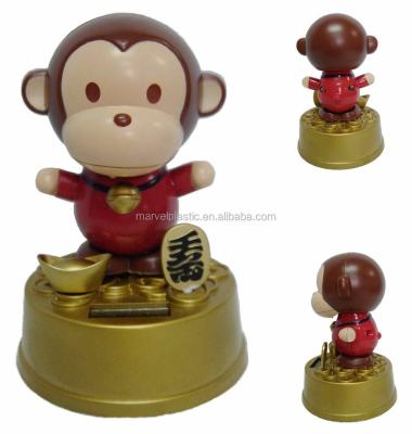 China Eco-Friendly ABS Monkey Toy Solar Dancing Figure for sale