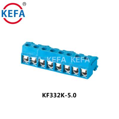 China Durable KEFA KF332K-5.0 300V 10A 5.0mm Automotive Pitch Terminal Block Screw PCB Screw Terminal Block for sale