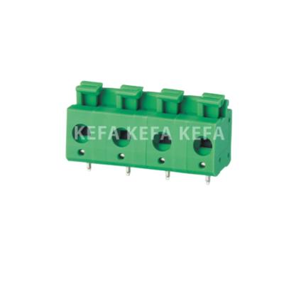 China New 2021 PA66plastic KF236-7.5 Spring Terminal Block PCB Quick Connect Terminal Block for sale