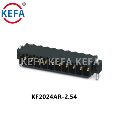 China PPA-GF KEFA KF2024AR-2.54 150V 3A 2 28H 2.54mm lug electrical pluggable connectors for sale