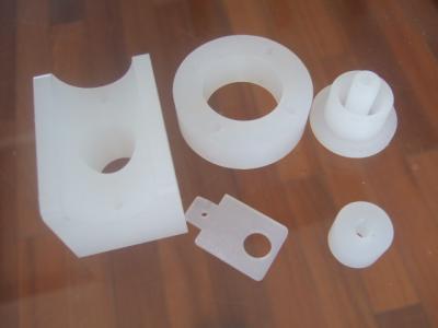 China OEM Witte Plastic CNC Machinaal bewerkte Delen met Gediplomeerde ISO9001 Te koop