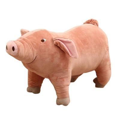 China OEM ODM Super Soft Stuffed Plush Soft Boa Hog Plush Pillow Toys for sale