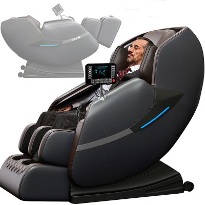 China Knee Pad Heating Durable Using Genuine Leather Commercial 3d Massage Chair Body Massager Chair for sale