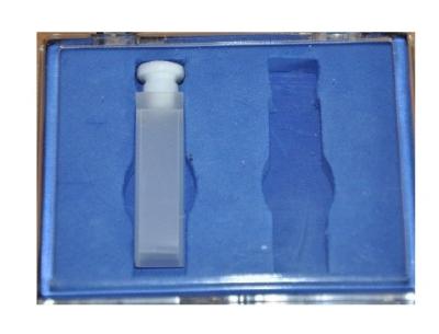 China high quality quartz glass cuvette lab using spectrophotometer optical cuvette for sale