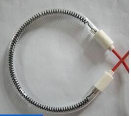 China C shape quartz heating element  Carbon fiber infrared lamp machined quartz heating element for sale