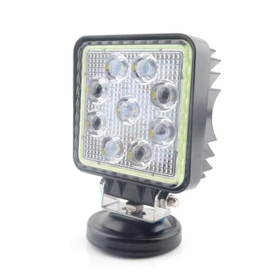 China 2022 led work light 7 inch led light off road 27W car accessories auto trucks 7 inch led work light 12v PL27S for sale