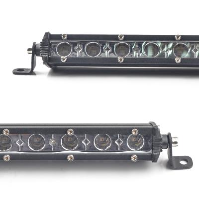 China Tempered Glass 72W Off Road Car Led Light Led Car Working Super Bright Light 12V Off Road Led Work Light Bar for sale