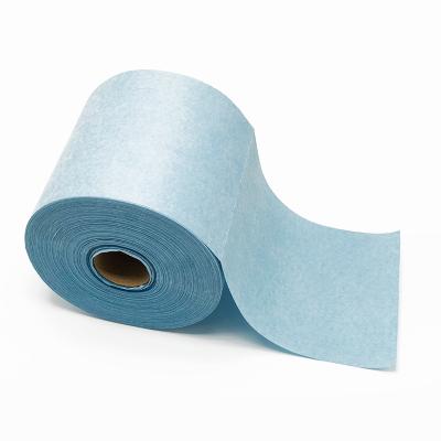 China Sustainable High Quality Industrial Cleaning Lint Free Nonwoven Cleanroom Rolls Wood Pulp Polyester Paper Cloths for sale