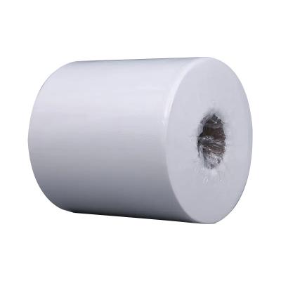 China Sustainable Manufacturer Woodpulp Industrial Wipes Roll High Srength Nonwoven Multi Purpose Heavy Duty Blue Industrial Paper Roll for sale