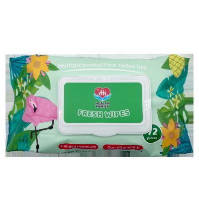 China Custom cheap price cleaning and ultra soft nonwoven natural flusahble baby wet wipes supplier in china for sale