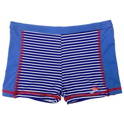 China OEM Boys Swimwear High Quality Breathable UV Protection Kids Striped Swimwear Shorts With Printing Beach Rubber Shorts 2021 for sale