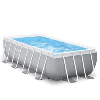 China Easy Install China Manufacture Outdoor PVC Family Frame Swim Pool,Factory Price Water Play Metal Frame Swimming Piscina Pool for sale