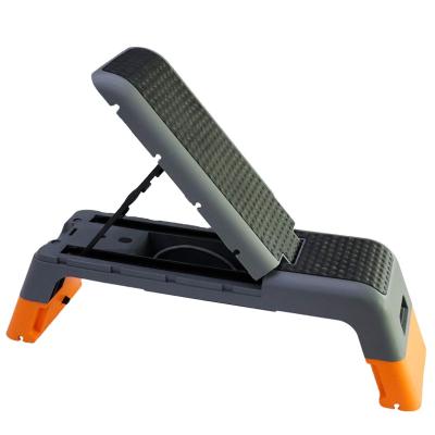 China Indoor Gym Home Indoor Home Aerobic Adjustable Supine Multi Functional Bench Pedal Push Up Chair Fitness Step for sale