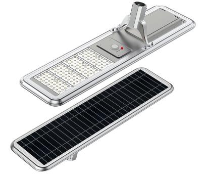 China Garden Aluminum Alloy Shell High Brightness Motion Sensor Waterproof Solar Warm White Solar Street Lights for sale