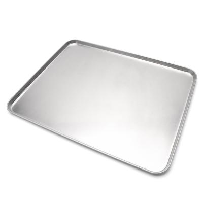 China Durable Aluminum Alloy Rectangular Baking Tray 40cm Raosting Baking Tray for sale