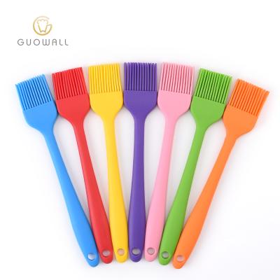 China 26cm Sustainable Butter BBQ Grilling Oil Cooking Tools Kitchen Silicone Baking Pastry Brush for sale