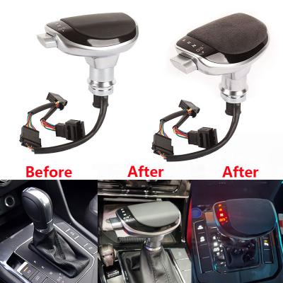 China As Shown For VW Golf 6 Passat B7 B8 7 Auto MQB Tiguan Skoda Octavia Yeti Superb DSG Gear Shift Knob Lever Clutch Head LED Light for sale