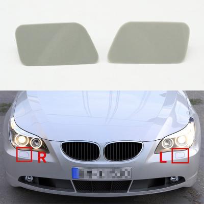 China Plastic For BMW 525i 535i 550i E60 E61 Front Bumper Headlight Washer Nozzle Jet Lid Cover Headlight Water Sprayer 2004-2010 for sale