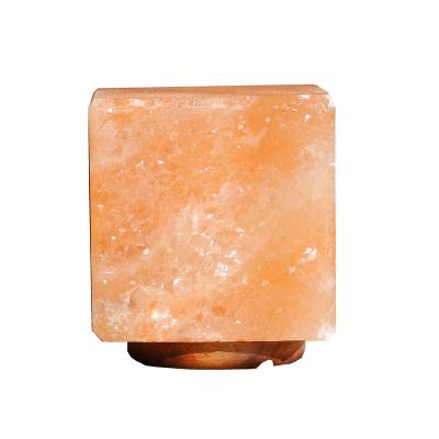 China RTS Cube 4.3kg Natural Himalayan Modern Square Crystal Salt Lamp for sale