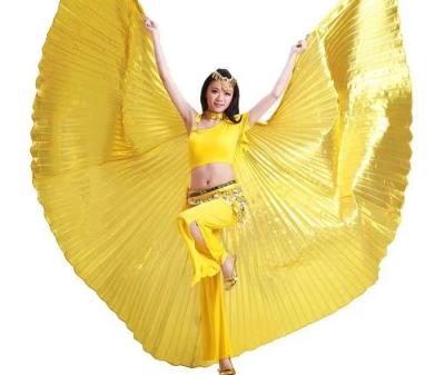 China Wings Belly Dance Isis Wings with Sticks for Adult Women Belly Dance Costume Angel Wings for Halloween Carnival Performance for sale