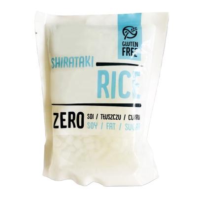 China Wholesale Low-Carb Low-fat Shirataki White Rice Health Fast Food Boba Chinese Food Jumping Fast Food konjac glucomannan for sale