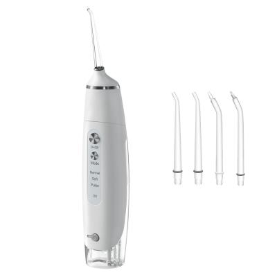 China White Oral Care Dental Cordless Water Flosser 140ML 1400mAh For Adult for sale