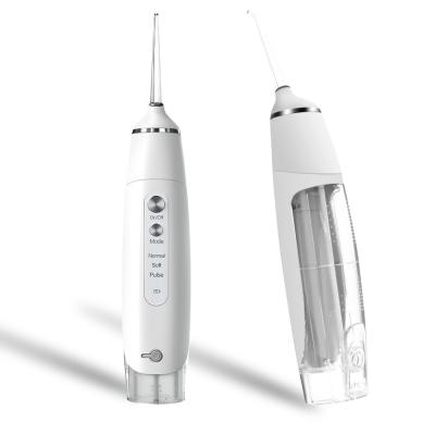 China Cordless Jet Floss Smart Water Flosser IPX7 Waterproof 140ml With PP Tips for sale