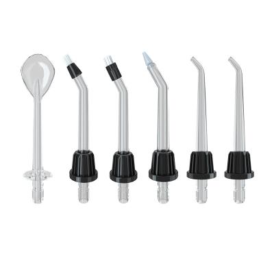 China H300 Waterpik Replacement Tips , ROHS FCC Black Water Flosser Heads for sale