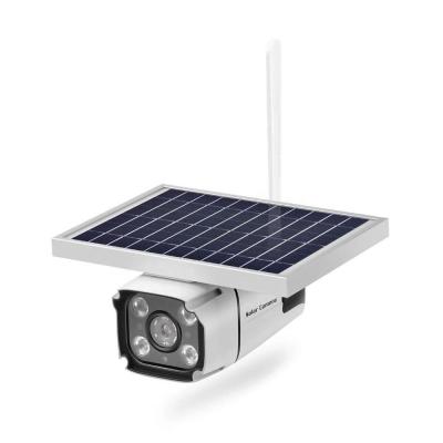 China 1080P 5.5W 10400mAh wifi solar powered camera and solar powered cctv camera camera for sale