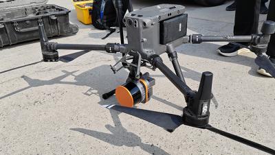 China Handheld 3d Scanning Machine SLAM And Airborne Drone LiDAR For City Road Mapping for sale