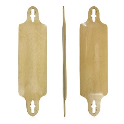 China Youth Wholesale Maple White Decks Skateboard Pro Tool Longboard Deck for sale