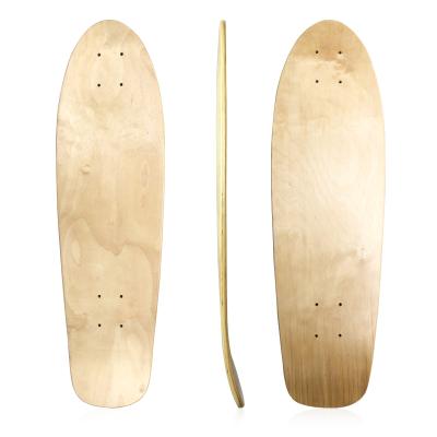 China Empty Youth Skateboard Fish Board Deck Maple Cruiser Skate Board Decks for sale