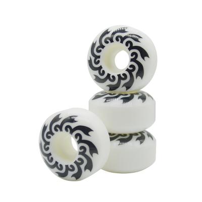 China Youth Wholesale Cheap Different Size Skateboard Stock Road PU Wheels Set for sale