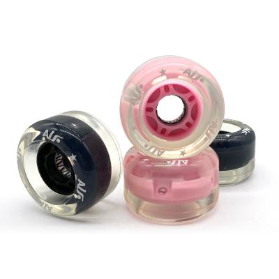 China Youth Wholesale 70*42mm Customized Free Flash Wheel LED Street Cruiser Skateboard Wheel for sale