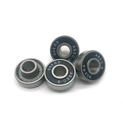 China Cheap Price Skate Wheel High Speed ​​Deep Ball Bearing Abec 9 Bearings 608 for sale