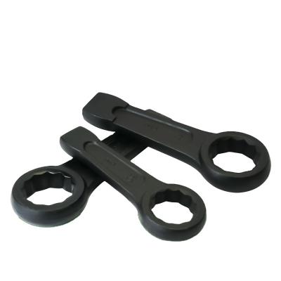 China Types Carbon Steel 75mm Single Bent Ring Spanner for sale