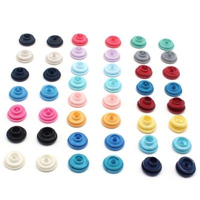 China Nickel Free Plastic Snap Button For Baby Diapers Snap Fastener Custom Button for sale