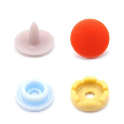 China Nickel Free Plastic Crotch Buttons Custom Diaper Snaps Button for sale