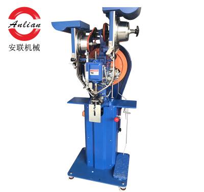 China Simple operation; safe and reliable performance electric automatic button press instant fastening fasten machine for folder pocket raincoat face mask for sale