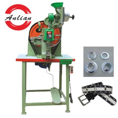 China Automatic Eyelet Seal Feed Loading Hand Operate Semi Automatic Eyelet Machine Maker Label Fit Eyelet Punching Machine for sale