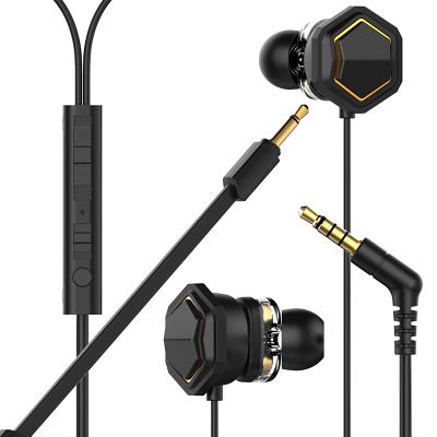 China In-Ear Wired Headphones High Quality With Mic Wired Gaming Headphone Earphones Earphone for sale